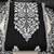floral embroidered unstitched dress material