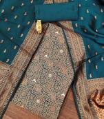 unstitched dress material