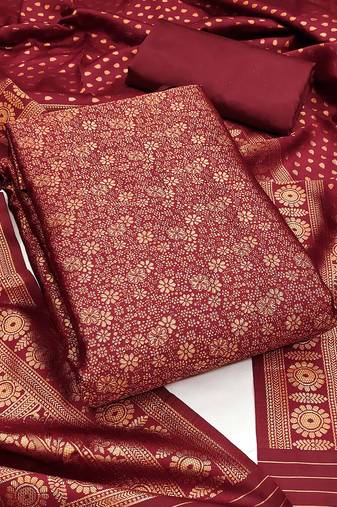 unstitched dress material