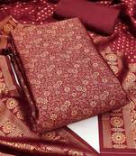 unstitched dress material