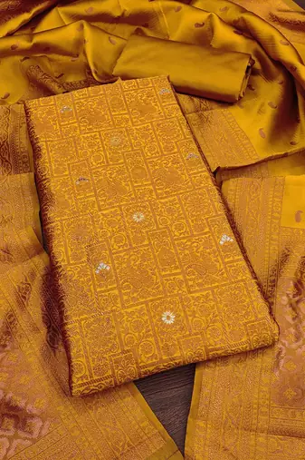 unstitched dress material
