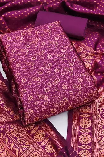 unstitched dress material