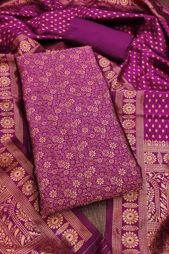 unstitched dress material