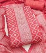embroidered unstitched dress material