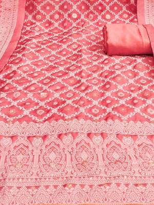 embroidered unstitched dress material 4