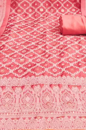embroidered unstitched dress material