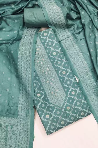 unstitched dress material