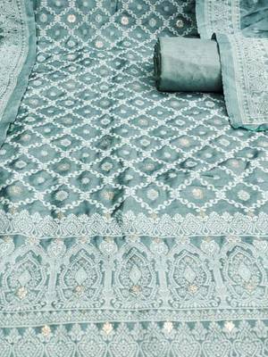 unstitched dress material 4