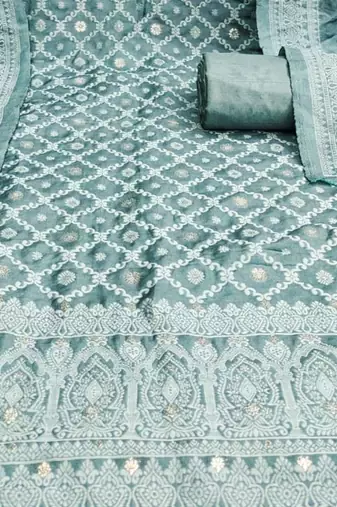 unstitched dress material