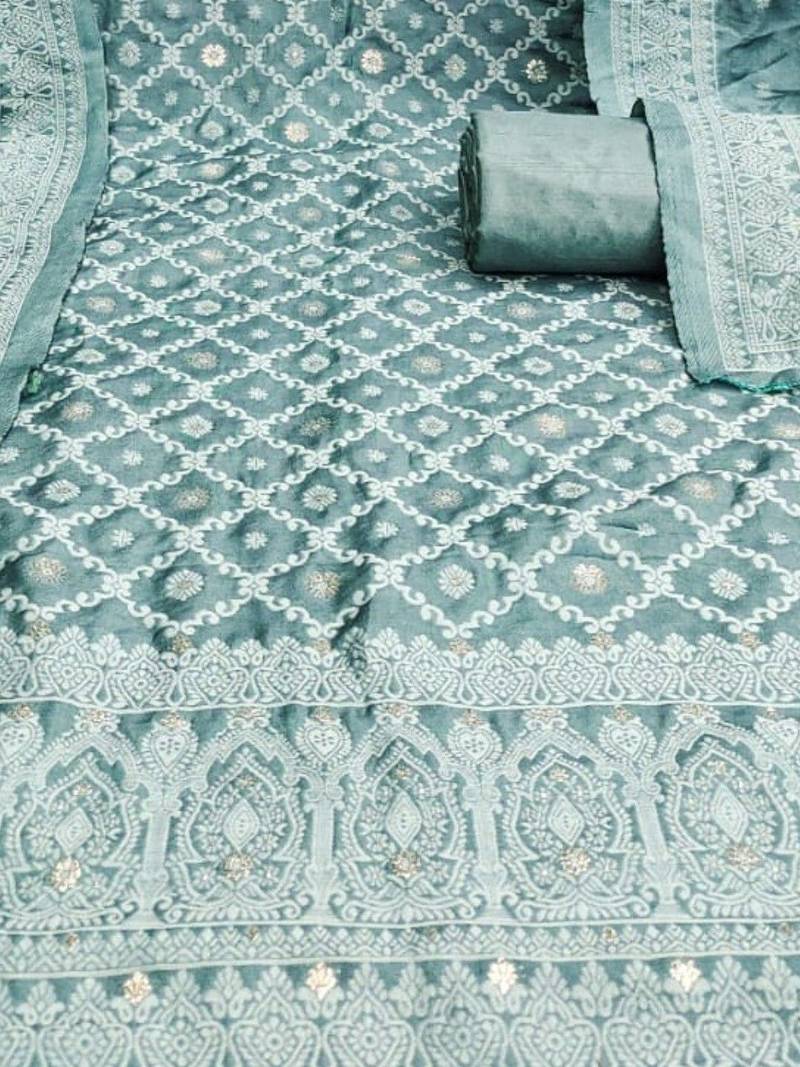unstitched dress material