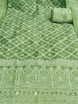 embroidered unstitched dress material 4