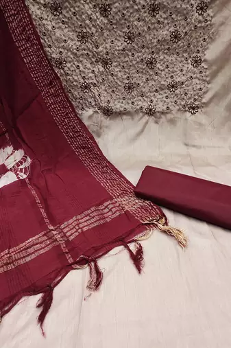 embroidered unstitched dress material