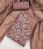 paisley printed unstitched dress material