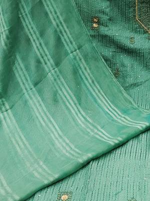embroidered cotton unstitched dress material 5