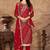 embellished bandhani printed unstitched dress material