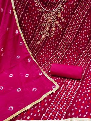 embellished unstitched dress material 2