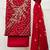 embellished unstitched dress material