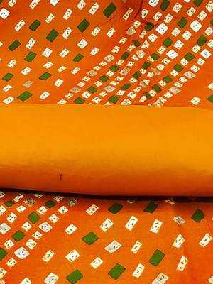 embellished unstitched dress material 3