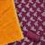 floral embroidered sequinned georgette unstitched dress material