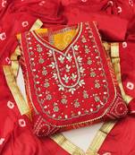printed cotton unstitched dress material