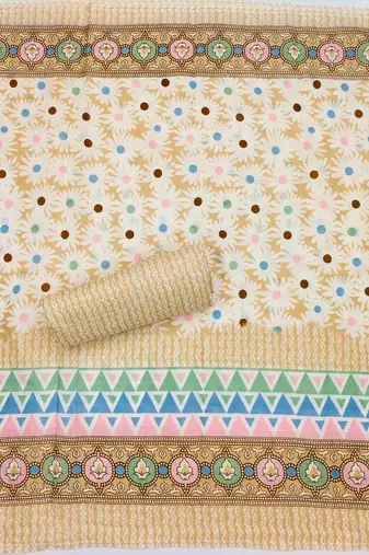 printed unstitched dress material