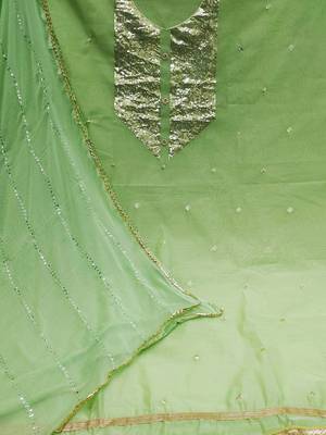 embroidered unstitched dress material 3