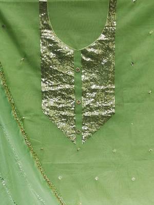 embroidered unstitched dress material 4