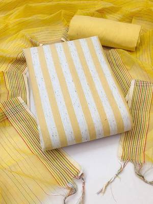 woven design unstitched dress material 1