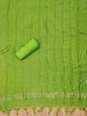 woven design art silk unstitched dress material 4