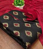 ethnic motifs printed cotton unstitched dress material