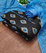 ethnic motifs printed unstitched dress material