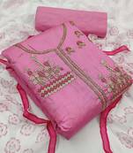 woven design unstitched dress material