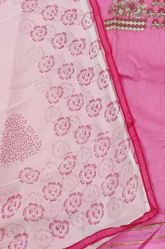 woven design unstitched dress material