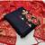 black & red unstitched dress material