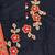 black & red unstitched dress material