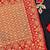 black & red unstitched dress material