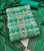 printed unstitched dress material