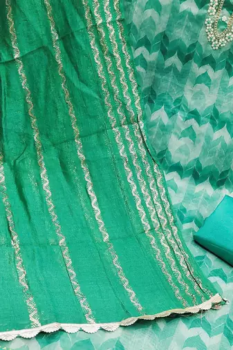 printed unstitched dress material
