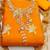 ethnic motifs woven design beads and stones detail unstitched dress material