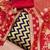 chevron woven design unstitched dress material