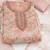 embroidered organza unstitched dress material