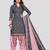 geometric printed unstitched dress material