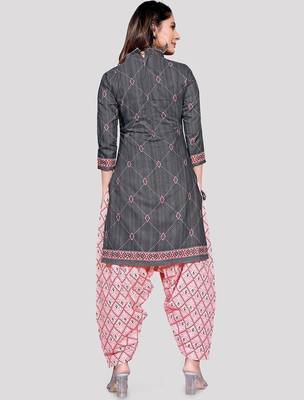geometric printed unstitched dress material 4
