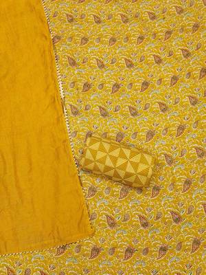 paisley printed unstitched dress material 3