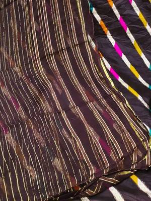 woven design organza unstitched dress material 5