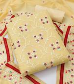 embroidered unstitched dress material