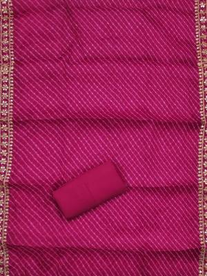 embroidered unstitched dress material 4