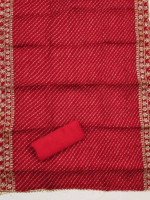 embroidered zari unstitched dress material 4
