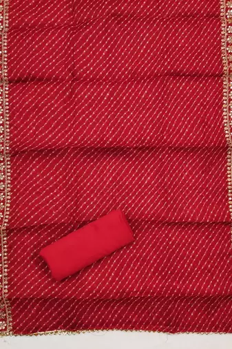embroidered zari unstitched dress material