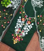 women cotton blend unstitched dress material